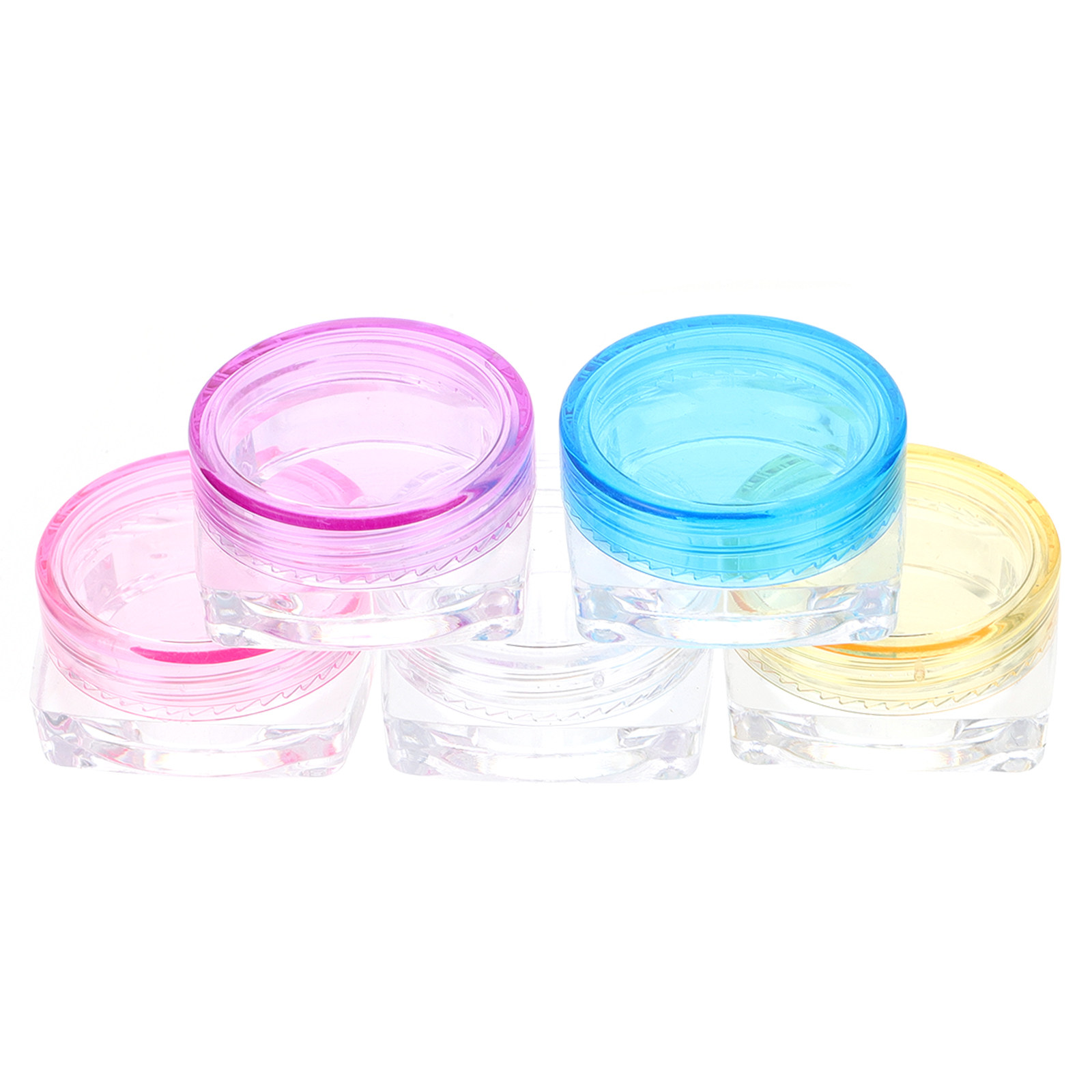 50pcs Small Transparent Cosmet - Hair Care 评论和价格