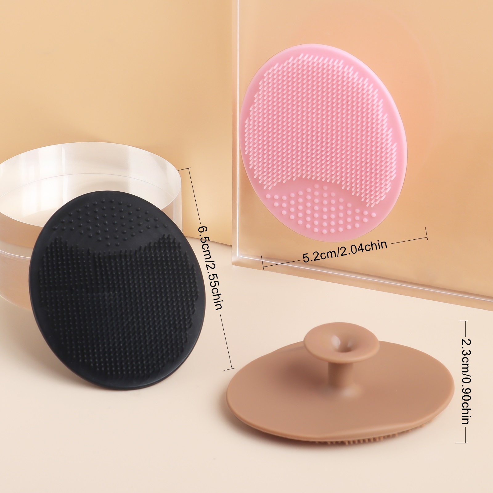 Wash a face to brush,1pcs	Sili - Silicone Face Scrubber Electric 评论和价格
