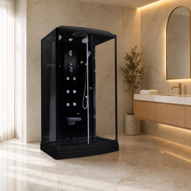 Walk In Luxury Black Frame Rec - Massage 评论和价格