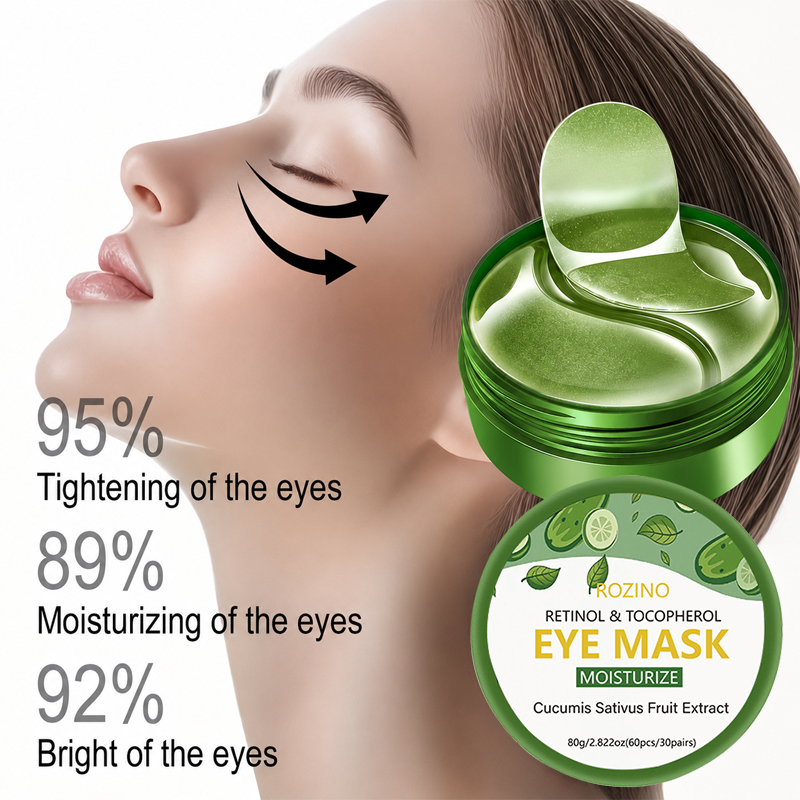 30 Pairs of Green Retinol and  - Collagen Under Eye Patches 评论和价格