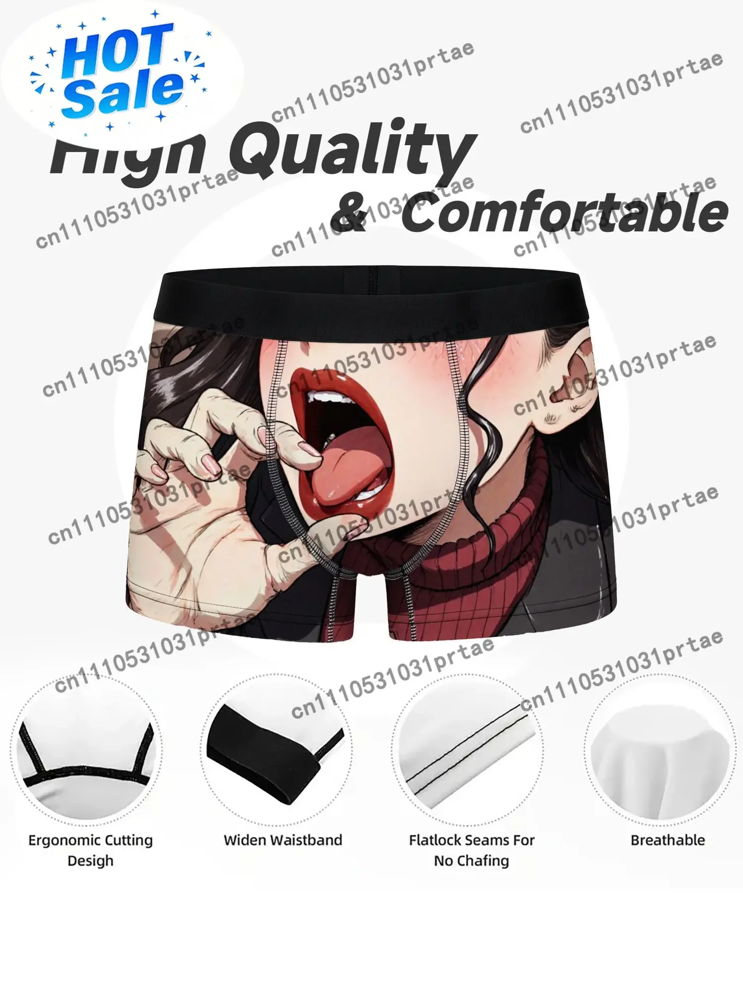 Men's Anime Manga Boxer Briefs - Nail Art 评论和价格