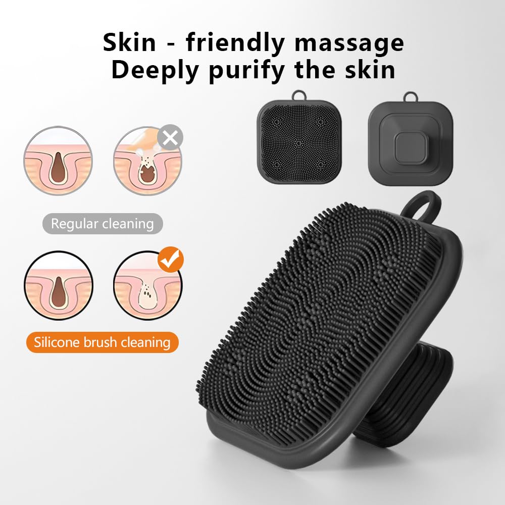 Facial Cleaning Brush Silicone - Silicone Face Scrubber Electric 评论和价格
