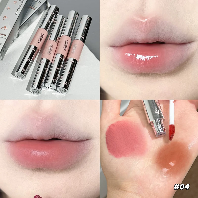 QIBEST Double Head Matte Velve - Matte Velvet Lip Tint Long Lasting 评论和价格