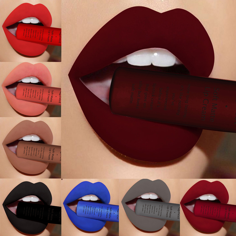 QIBEST Hots Matte Velvet Lip G - Matte Velvet Lip Tint Long Lasting 评论和价格