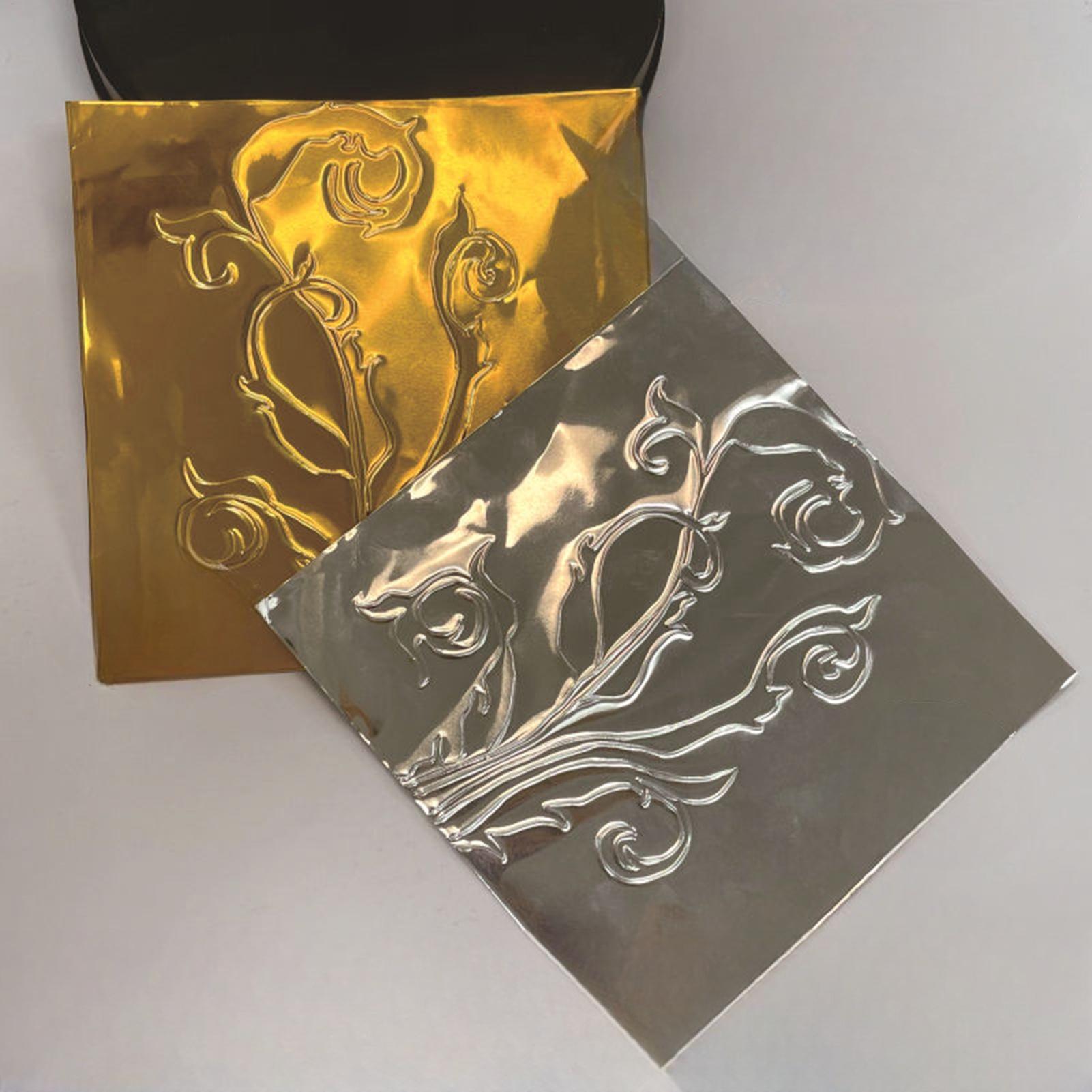 Foil Paper For Crafts 100 Piec - Nail Art 评论和价格