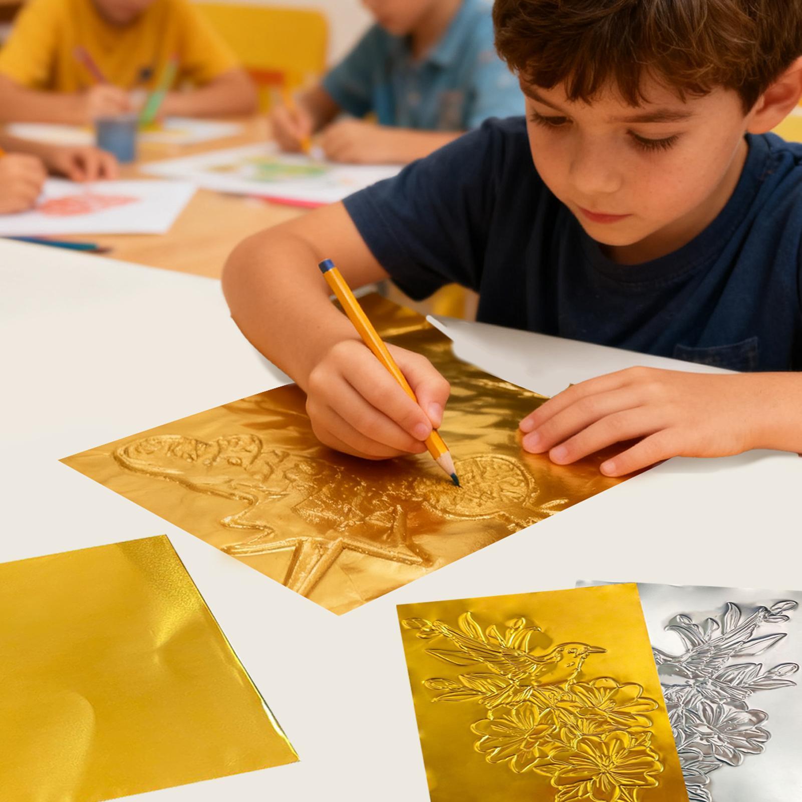 Foil Paper For Crafts 100 Piec - Nail Art 评论和价格
